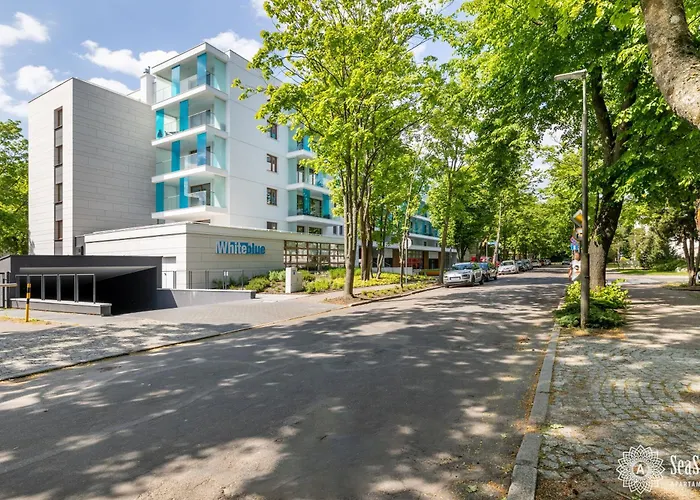 Whiteblue I Seaside Apartamenty Ul Konopnickiej Kolobrzeg Sauna & Fitness & Bawialnia Dla Dzieci & Rowerownia - W Cenie Pobytu